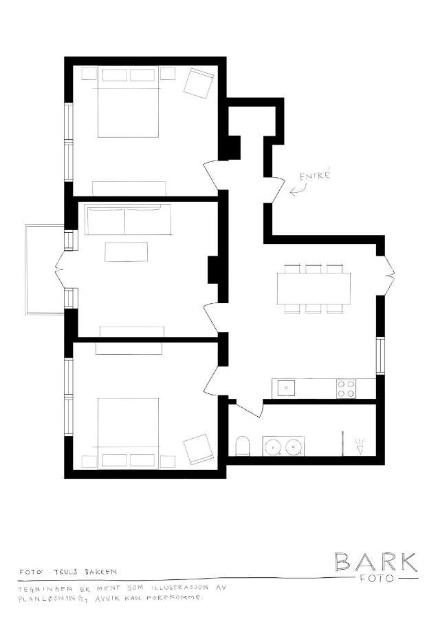 Odda Panorama Apartment Екстериор снимка